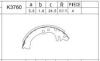 DAIHA 449587210 Brake Shoe Set